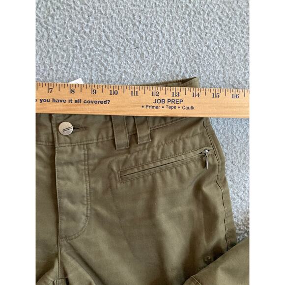 Columbia Titanium Pants 4 Small Cargo Straight Taper Leg Beige Hike Outdoor Y2K - Picture 12 of 16